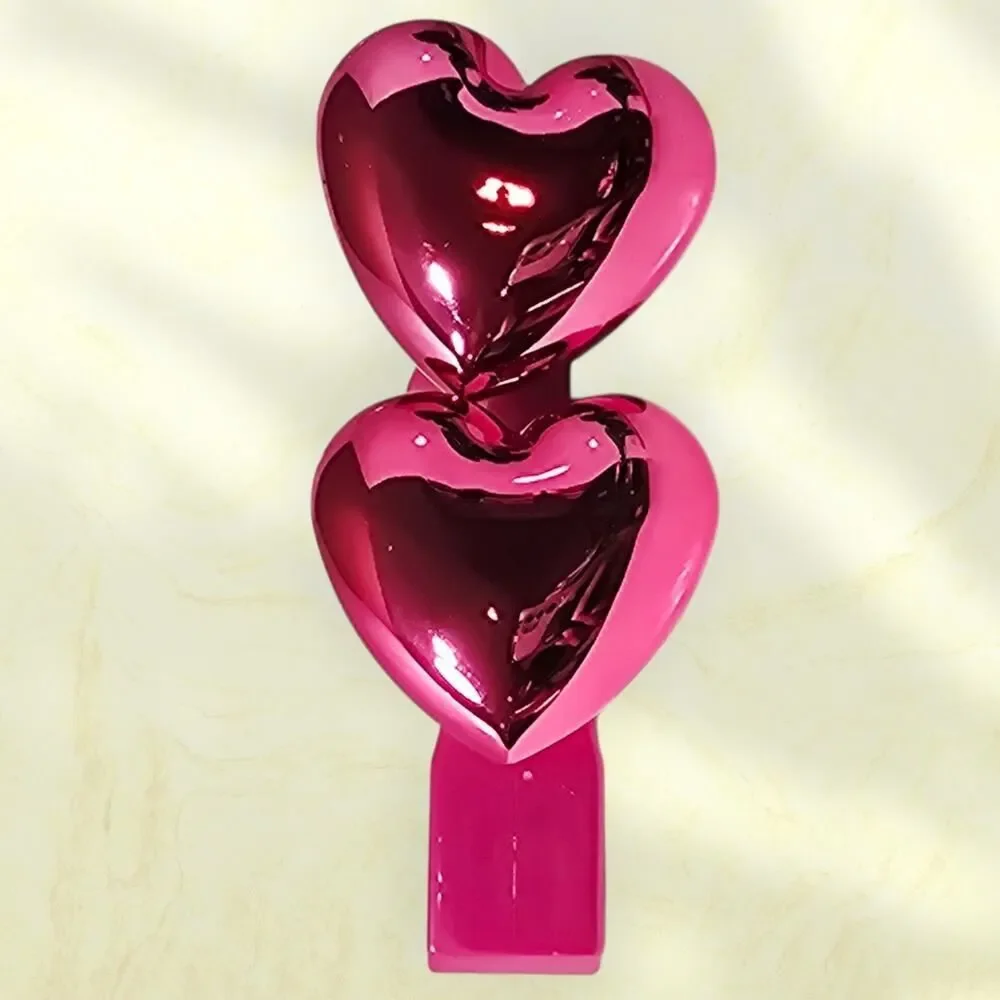 Set Of 2 Bath & Body Works Wallflowers Pinkesh Red Heart Plug In Diffuser Plugin - Picture 2 of 6